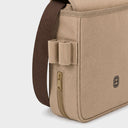 The Heron Beige Shell Pouch